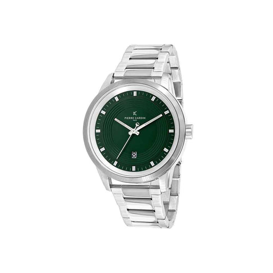 Gray Stainless Steel Dress Watch