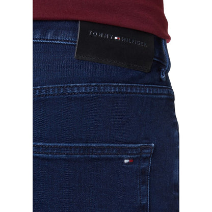 Blue Recycled Cotton Relaxed Fit Jeans