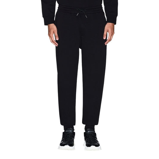 Bicolor Cotton Joggers (Workout Pants)