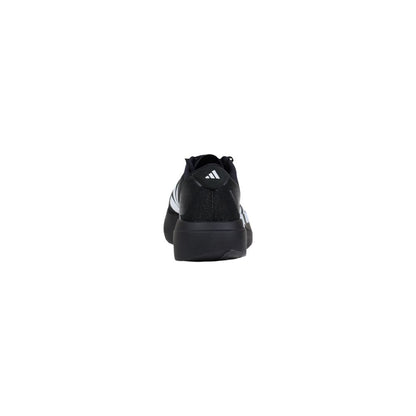 Black Synthetic Athletic Sneakers