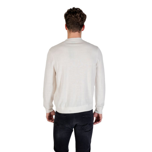 White Marabou Sweatshirt