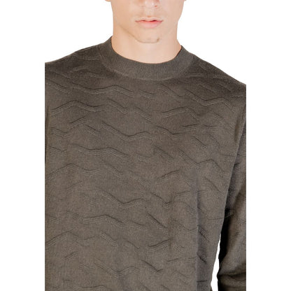 Green Marabou Sweatshirt
