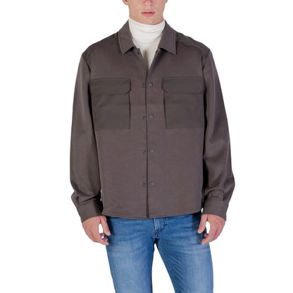 Green Denim Shirt