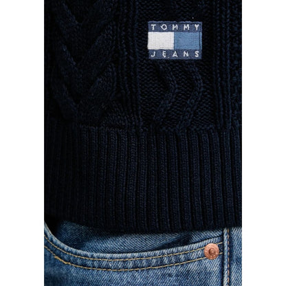 Blue Recycled Cotton Sweatshirt