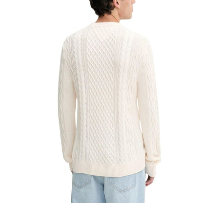 Cream Recycled Cotton Sweatshirt