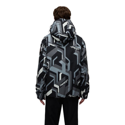 Bicolor Recycled Polyester Shell Jacket