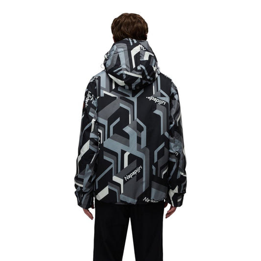 Bicolor Recycled Polyester Shell Jacket