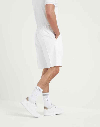 Multicolor Polyester Shorts