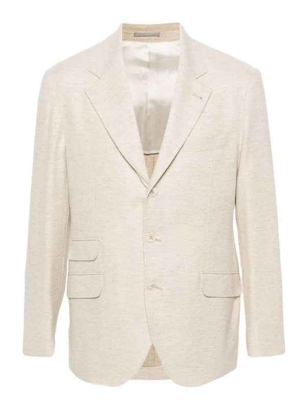 Yellow Wool Blazer