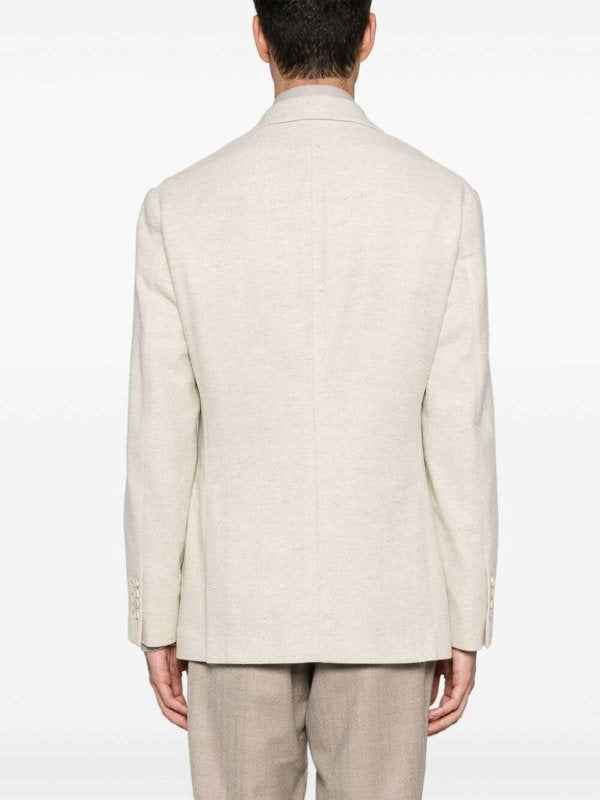 Yellow Wool Blazer