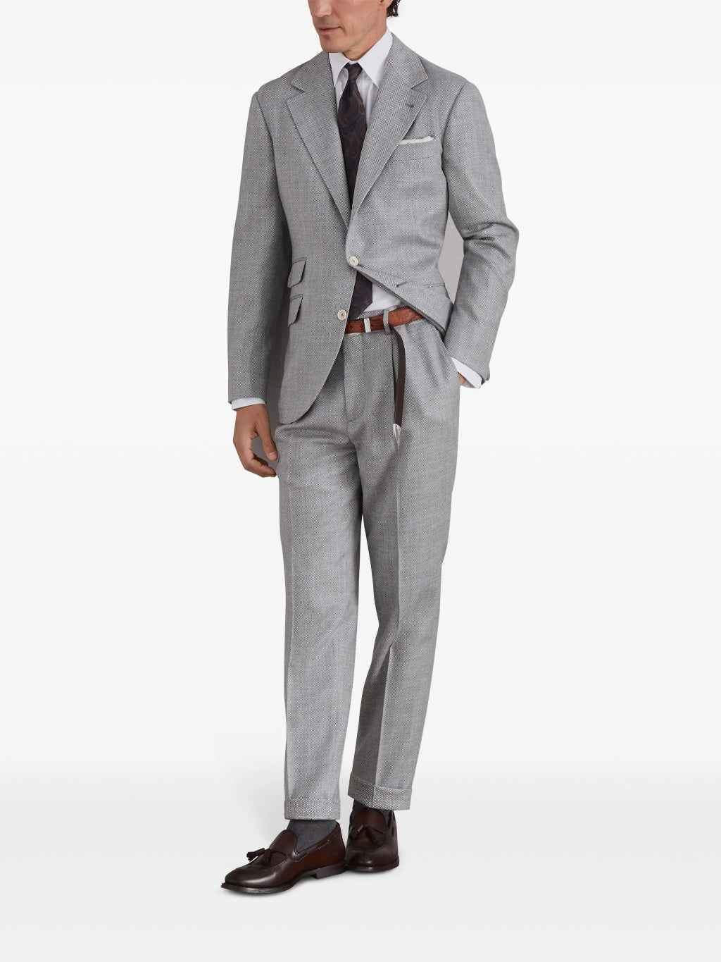 Gray Wool Blazer