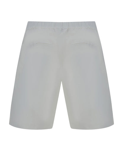 White Polyester Shorts