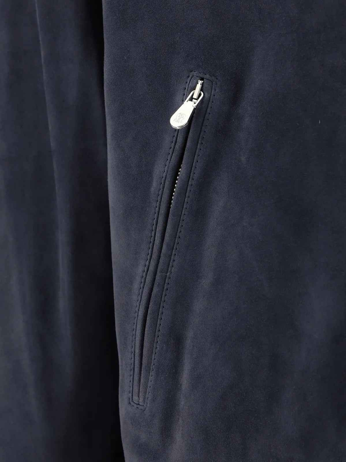 Blue Leather Jacket