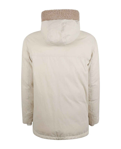 Multicolor Cotton Full-Length Jacket