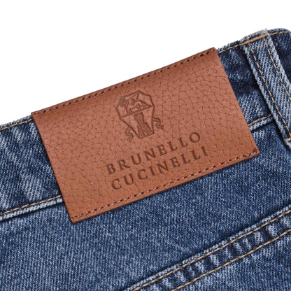 Blue Cotton Relaxed Fit Jeans