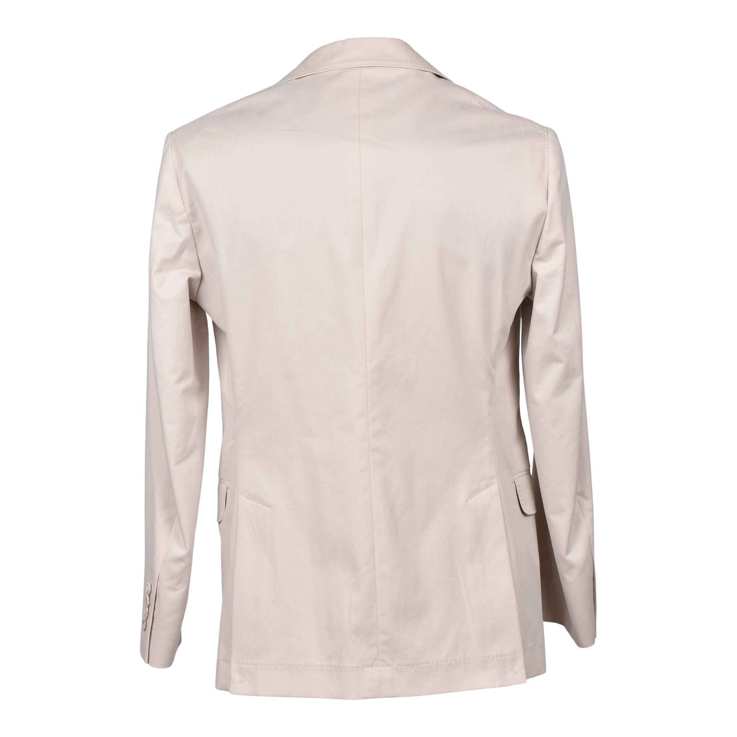 Beige Cotton Blazer