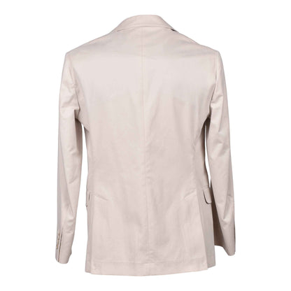 Beige Cotton Blazer