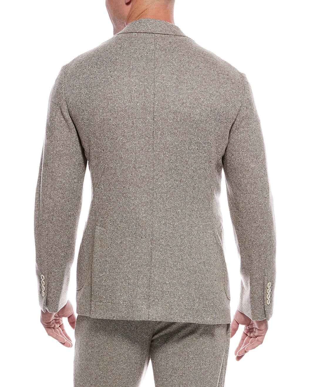 Brown Wool Two-Piece Suit