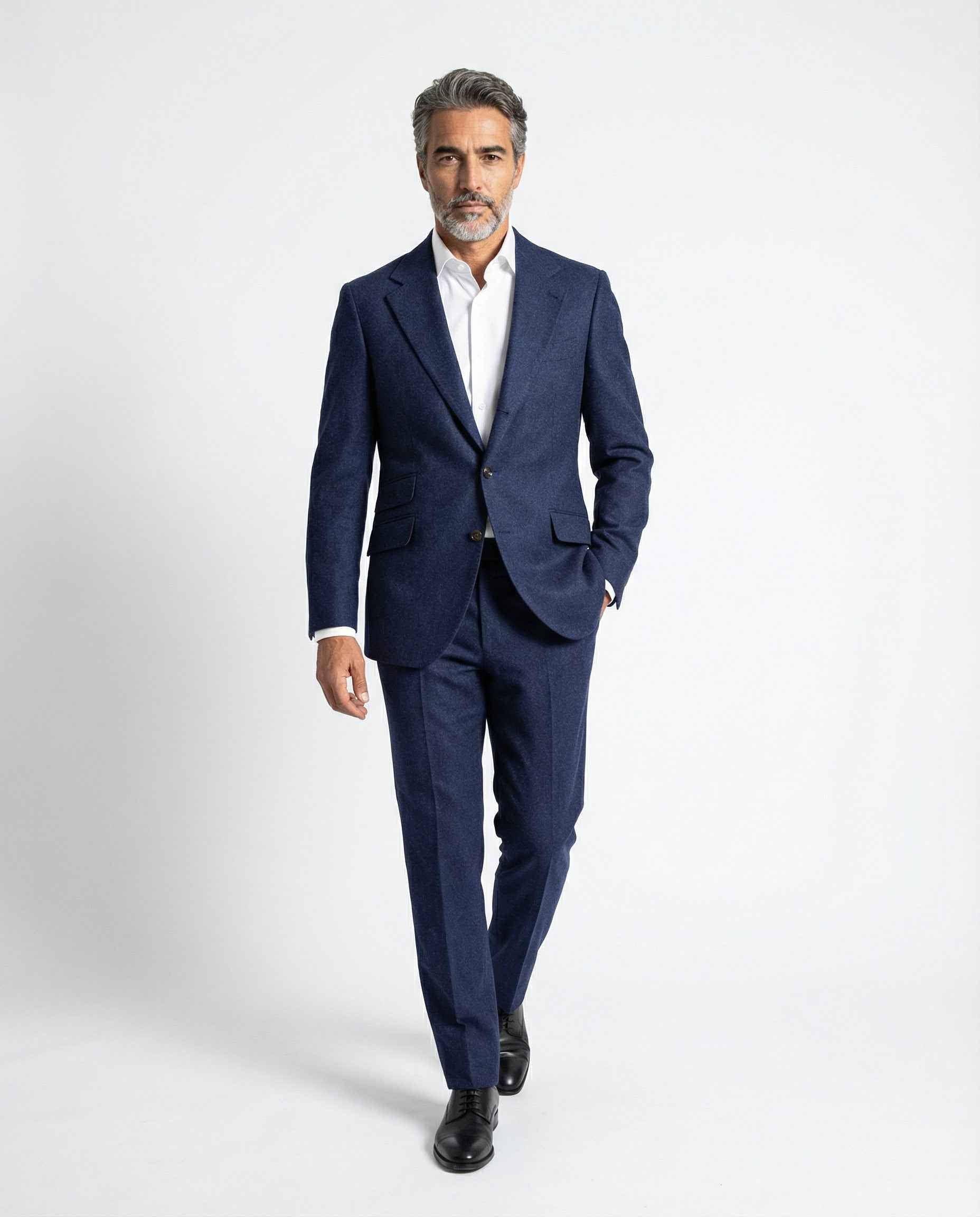 Blue Wool Blazer