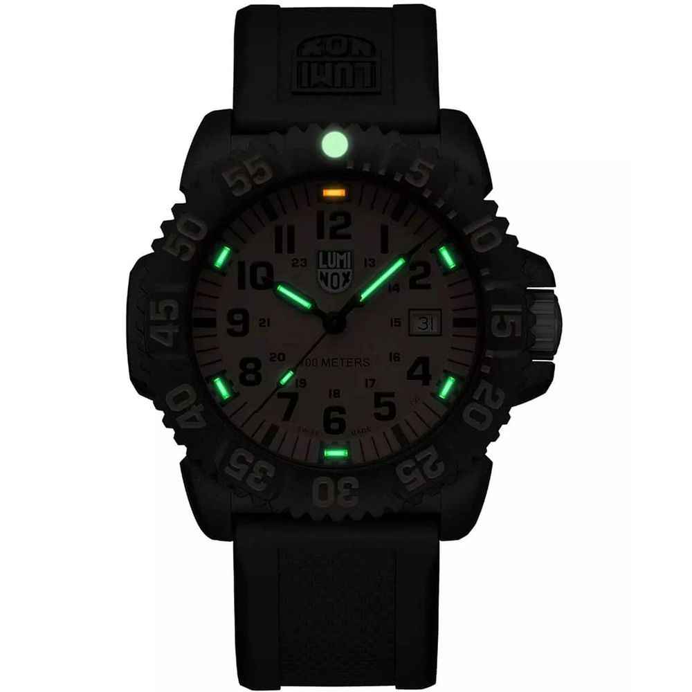 Black Resin Sport Watch