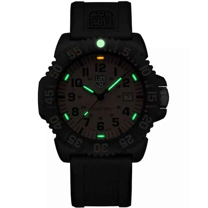 Black Resin Sport Watch