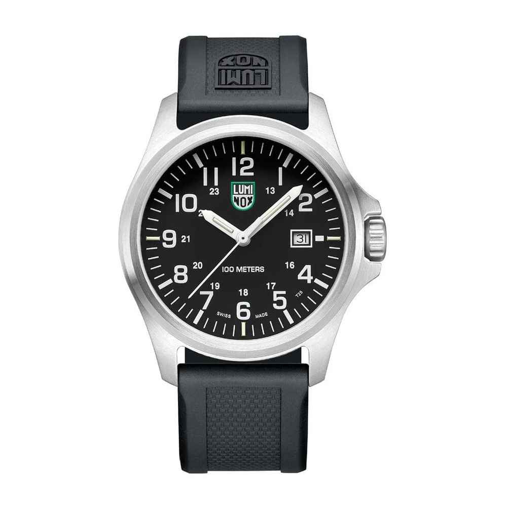 Black Resin Dress Watch