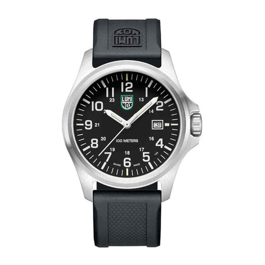 Black Resin Dress Watch
