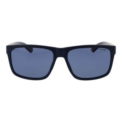 Blue Polycarbonate Sunglasses