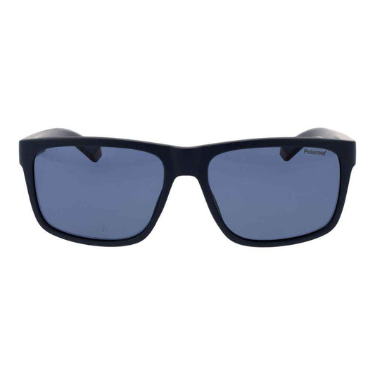 Blue Polycarbonate Sunglasses