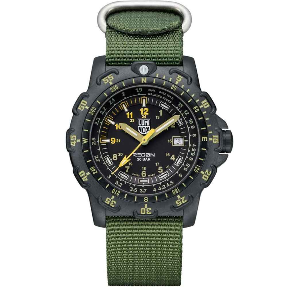Bicolor Nylon Sport Watch