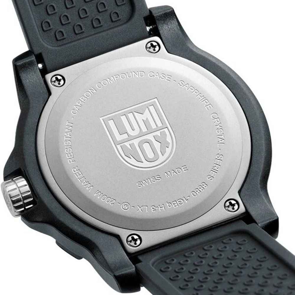 Black Resin Sport Watch