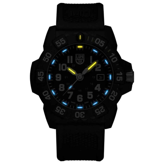 Black Rubber Sport Watch