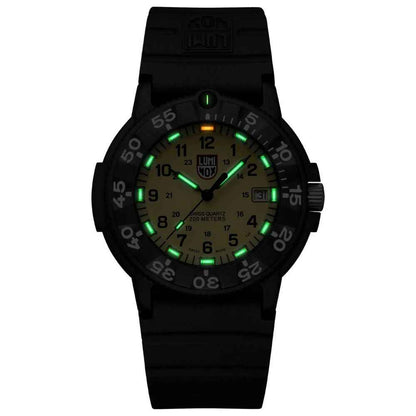 Black Rubber Sport Watch