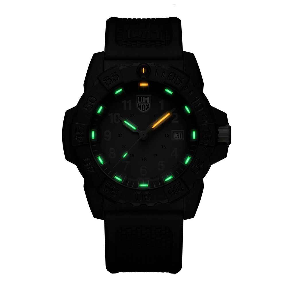 Black Rubber Sport Watch