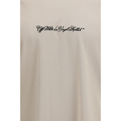 Beige Cotton T-Shirt