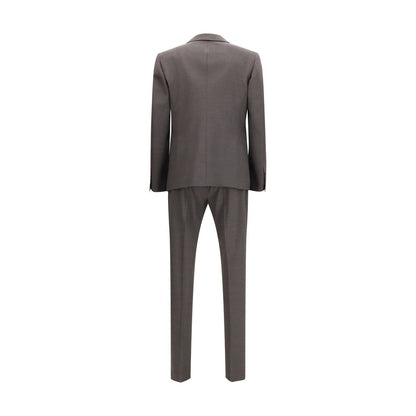 Gray Wool Two-Piece Suit
