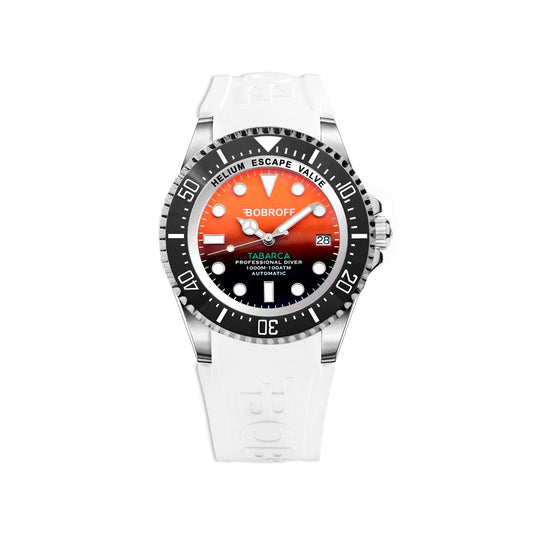 White Rubber Sport Watch