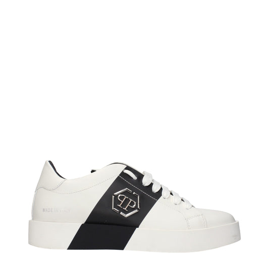 White Leather Sneakers