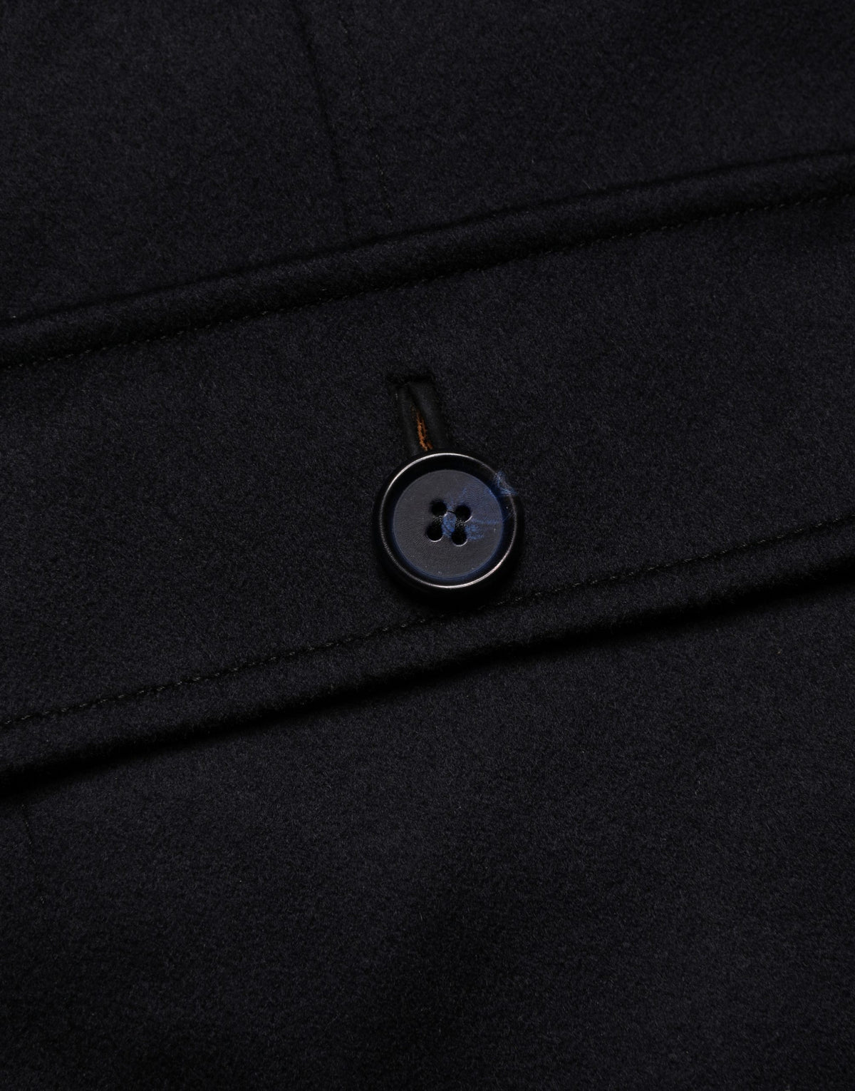 Black Cashmere Knitted Button Down Jacket