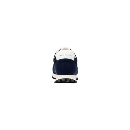 Bicolor Polyester Athletic Sneakers
