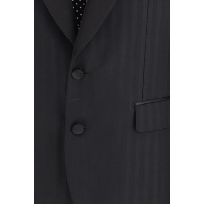 Black Wool Oves Aries Blazer