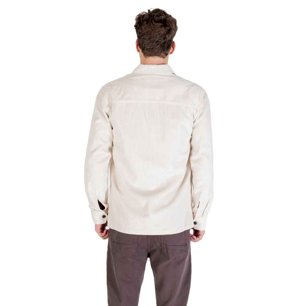 Cream Cotton Shell Jacket