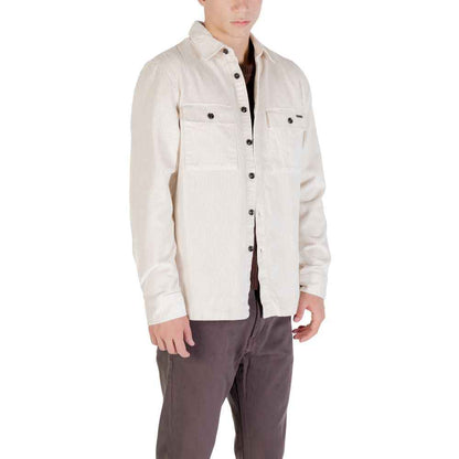 Cream Cotton Shell Jacket