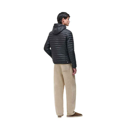 Black Polyamide Full-Length Jacket
