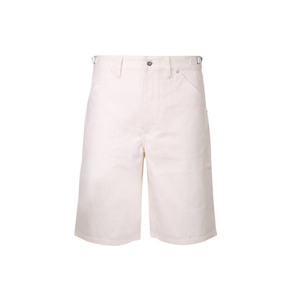White Denim Shorts