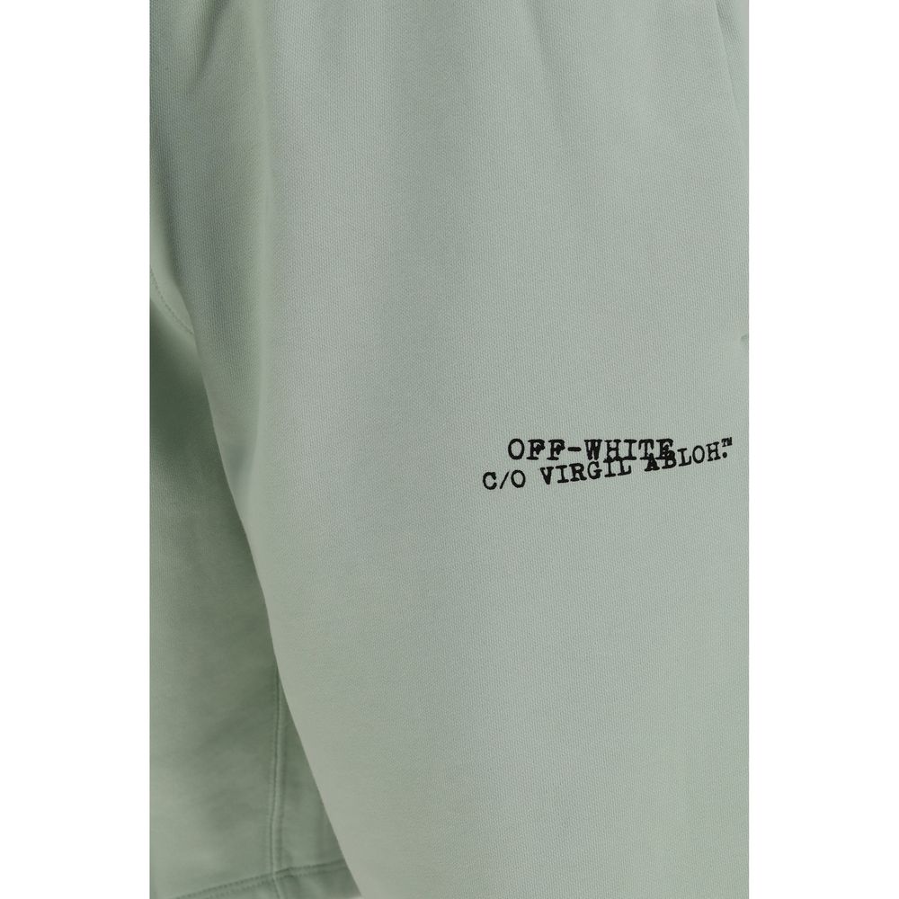 Bicolor Cotton Bermuda Shorts
