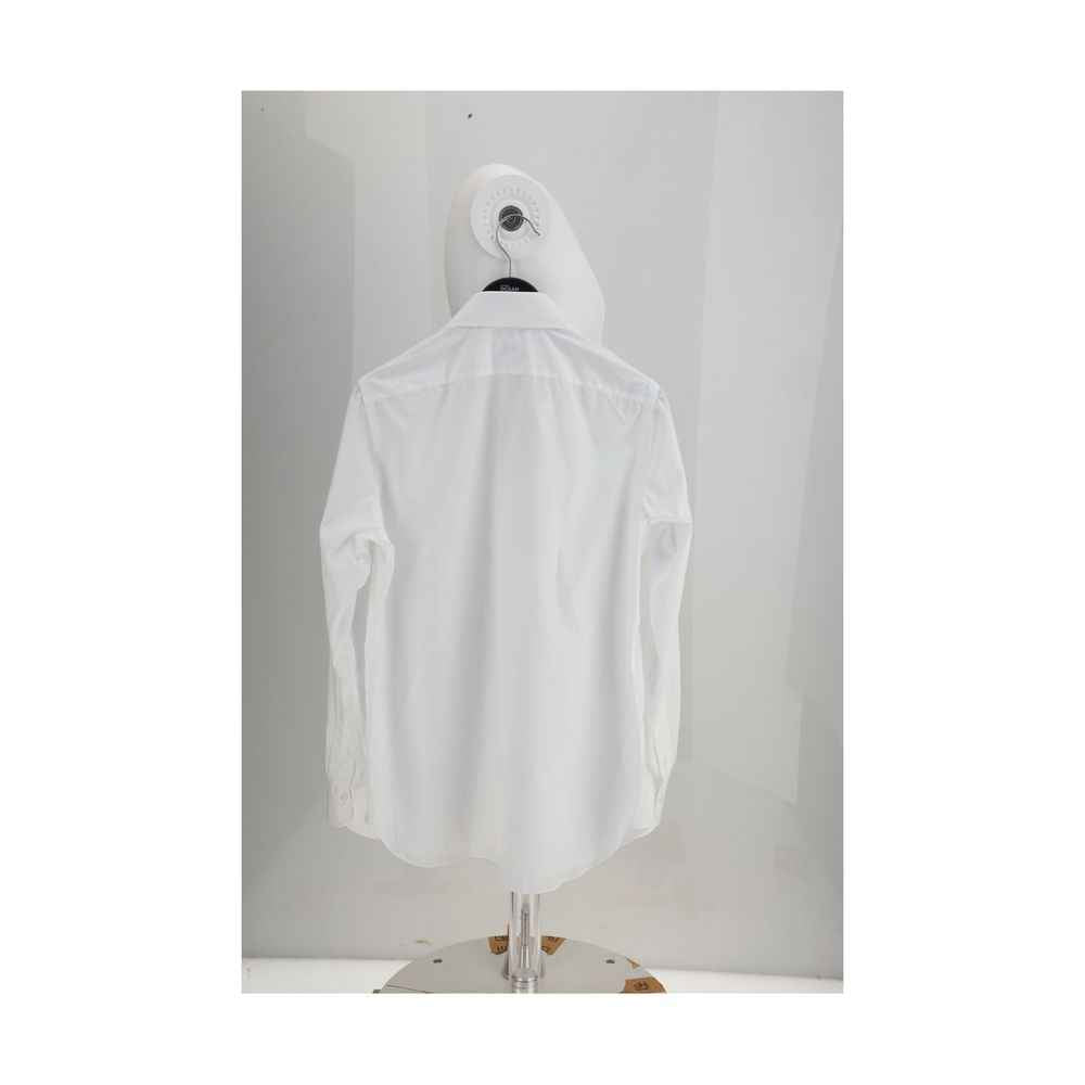 White Cotton Dress Shirt