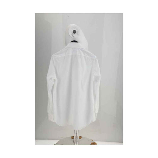 White Cotton Dress Shirt