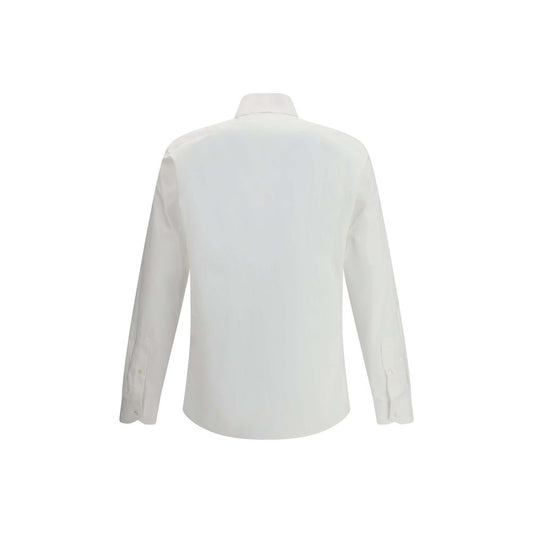 White Cotton Dress Shirt