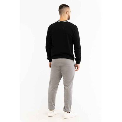 Blue Cotton Joggers (Workout Pants)